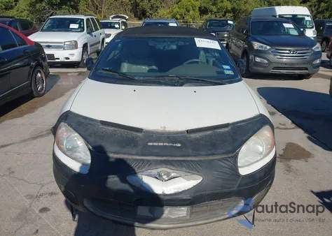 2001 Chrysler Sebring Lxi из США, поврежденный, VIN 1C3EL55U81N688280